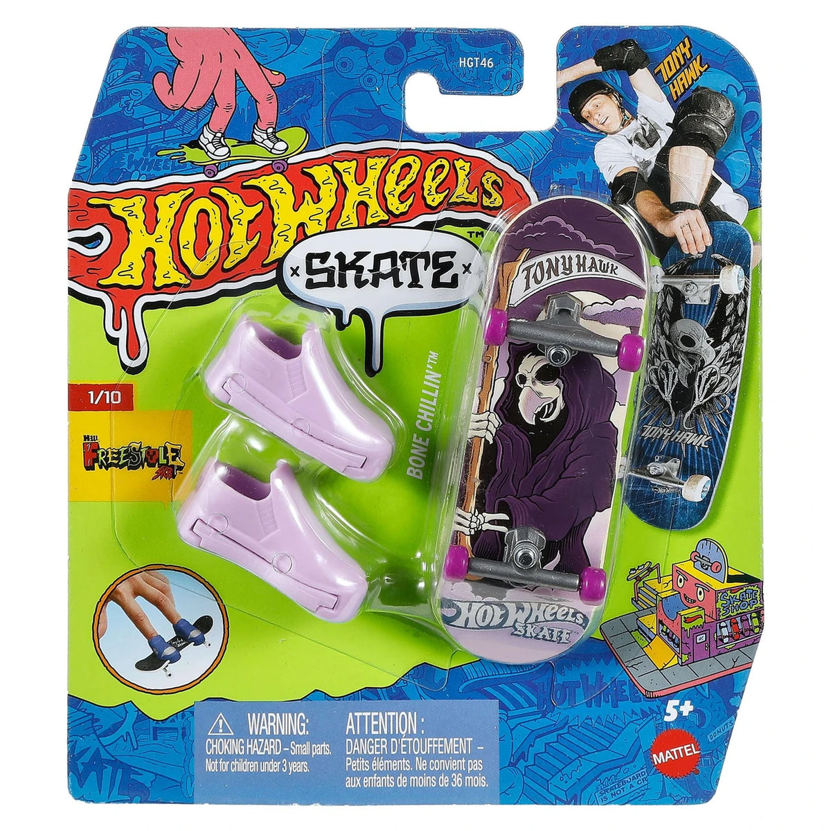 Hot Wheels Skate - Patinete de Dedo Lashin' Out
