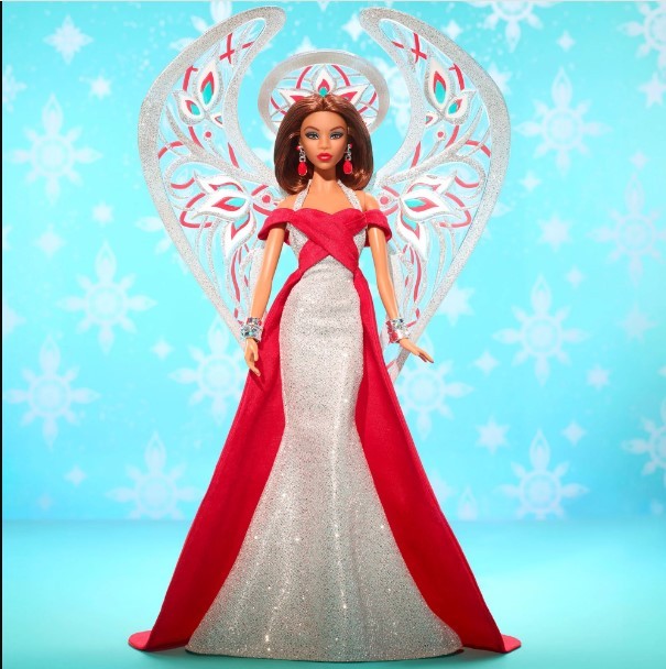 2023 Barbie x Bob Mackie 2023 Holiday Angel Doll