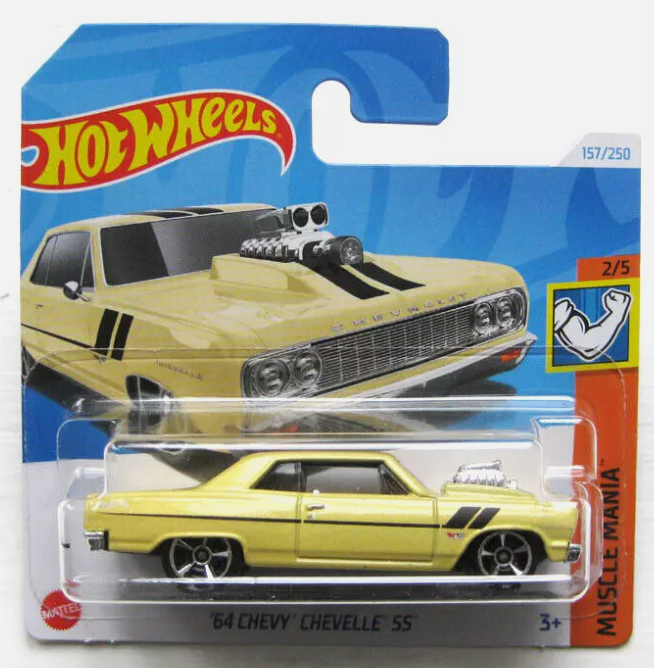 2024 Hot Wheels 157/250 HTD79 '64 Chevy Chevelle SS Muscle Mania 2/5