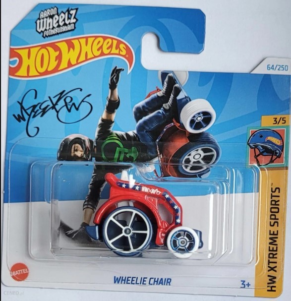 2024 Hot Wheels 64/250-Wheelie Chair-HW Xtreme Sports 3/5 (HTB98-N521)