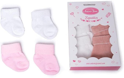 Antonio Juan Pack 2 pares calcetines muñeca surt