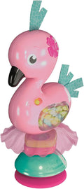 Clementoni Baby Fancy Flamingo, sonajero interactivo flamenco con melodías