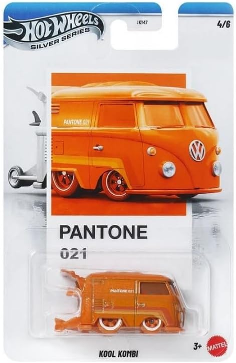 Hot Wheels Silver Series PANTONE A - pack de 6 coches - JKY47