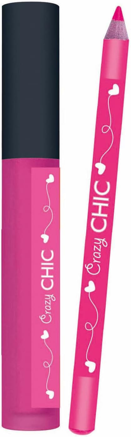 Clementoni Crazy Chic Lápiz de Labios y Gloss Strawberry 18910