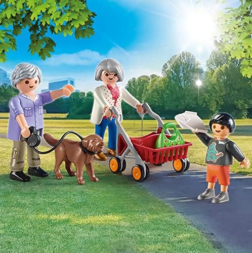 PLAYMOBIL City Life, Abuelos y Nieto