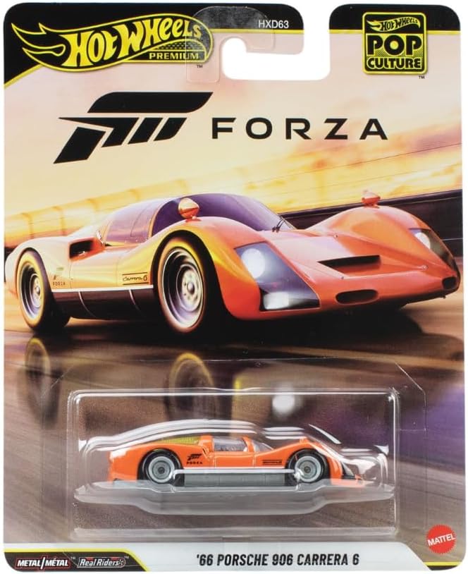 Hot Wheels Premium Pop Culture Forza '66 Porsche 906 Carrera 6