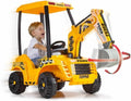 FEBER Super Digger, Excavadora a Batería de 12V con Cargador Incluido