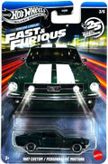 Hot Wheels Silver Series Fast & Furious Dream Lineup - Mustang personalizado de 1967 [verde] Vehículo de juguete fundido a escala 3/5-1:64