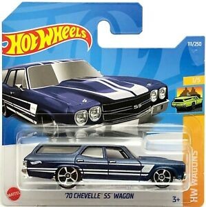 70 Chevelle Ss WAGON Blue Hot Wheels HCV19 2022