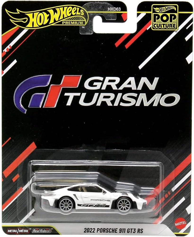 Hot Wheels Gran Turismo Premium POP Culture 2022 Porsche 911 GT3 RS