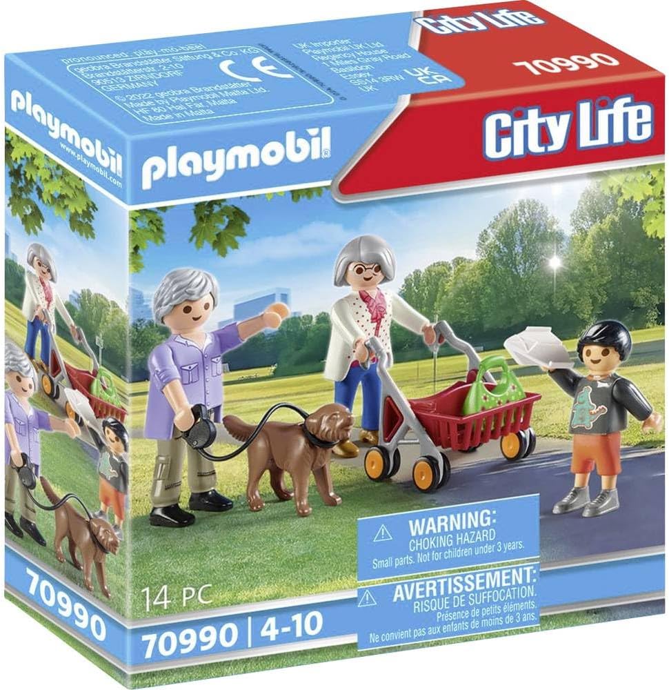 PLAYMOBIL City Life, Abuelos y Nieto