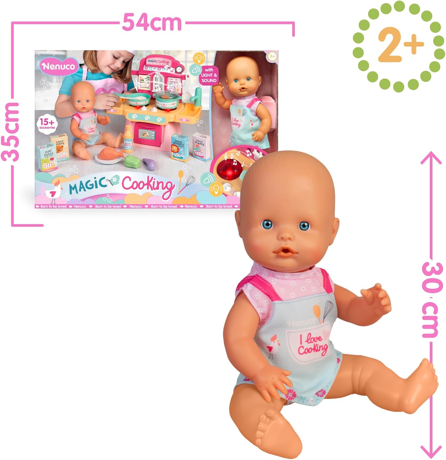 Nenuco - Magic Kitchen, 30 cm Doll