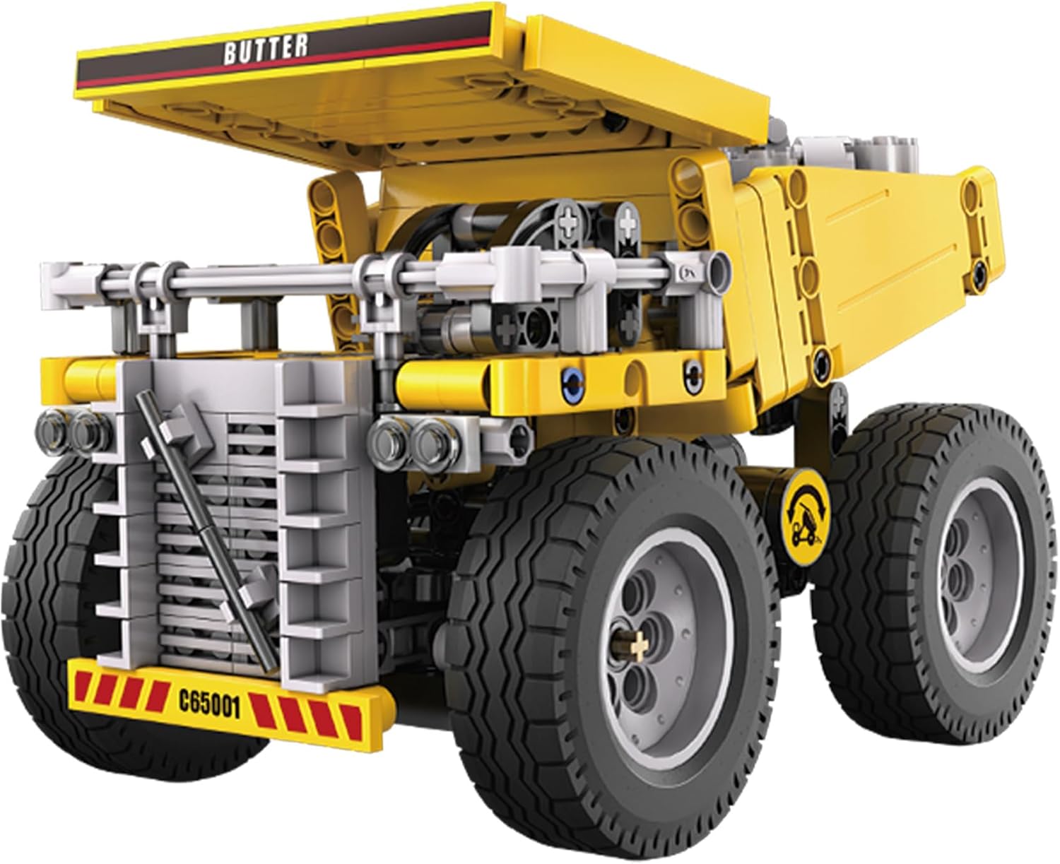 CAMION VOLQUETE CaDA C65001W Heavy Duty Truck 372 PPIEZAS