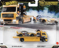 Hot Wheels Team Transport #86 '20 Toyota GR Supra & Fleet Street, Real Riders, Metal/Metal, escala 1:64