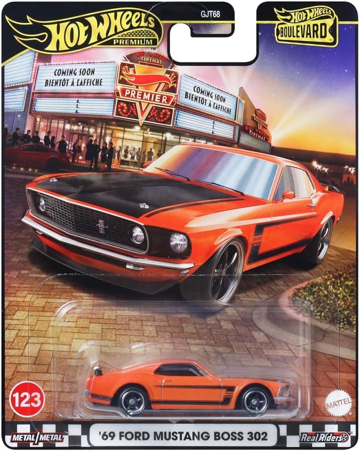 HOT WHEELS PREMIUM BOULEVARD 69 Ford Mustang Boss 302 2026