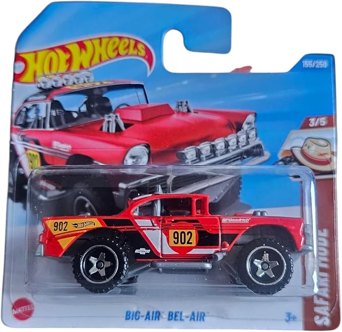 Hot Wheels - Big-Air Bel-Air - Safari Mode 3/5 - HYY89 - Short Card - Gasser - BFGoodrich - Mattel 2025-1:64