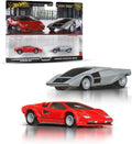 Hot Wheels Premium Car Culture, pack con dos vehículos a escala 1:64, parejas únicas, neumáticos Real Riders, chasis Metal/Metal, juguete para coleccionistas, JBL02