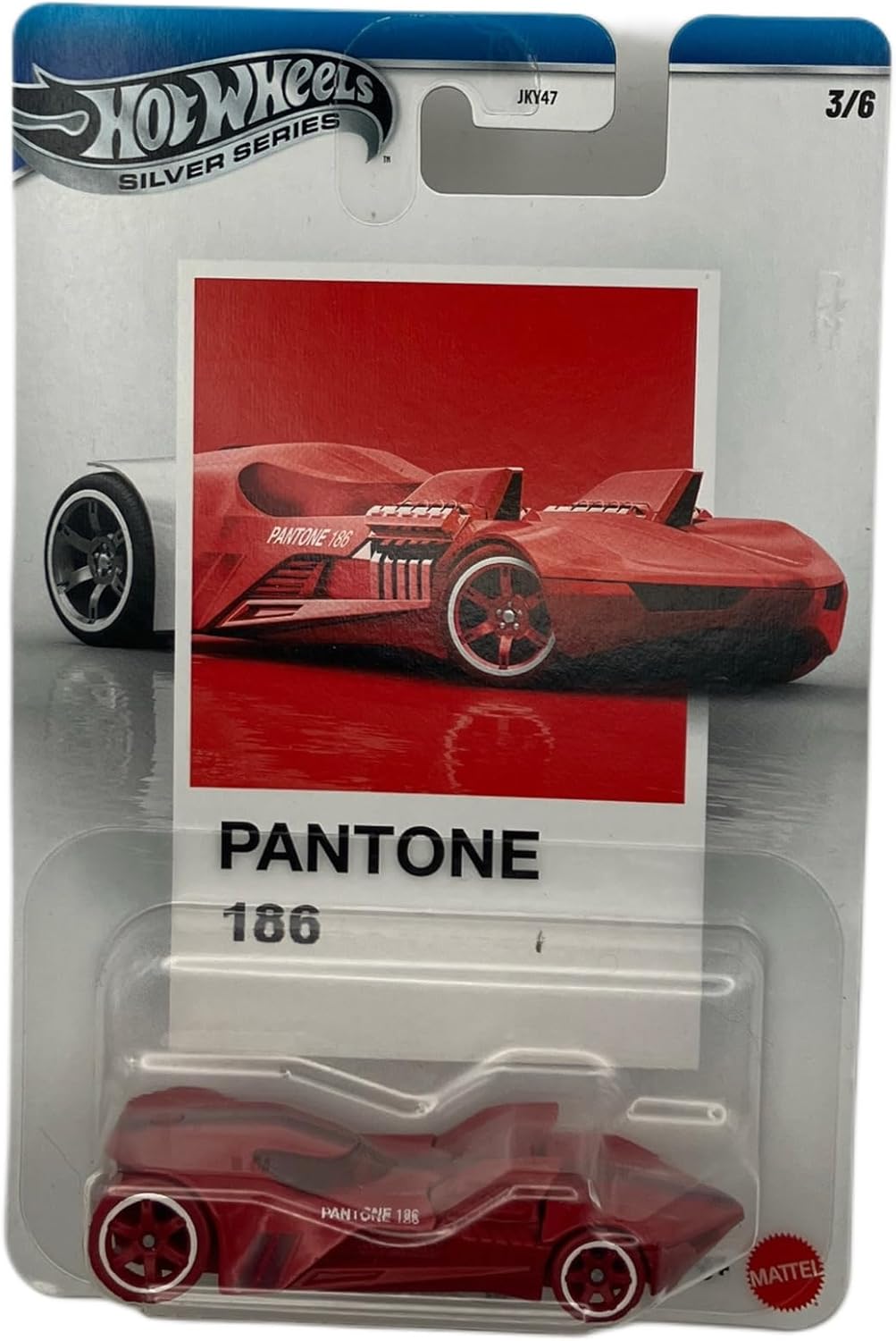 Hot Wheels Silver Series PANTONE A - pack de 6 coches - JKY47