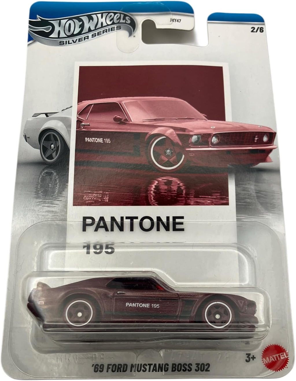 Hot Wheels Silver Series PANTONE A - pack de 6 coches - JKY47