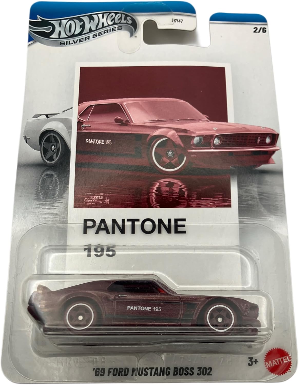 Hot Wheels Silver Series PANTONE A - pack de 6 coches - JKY47