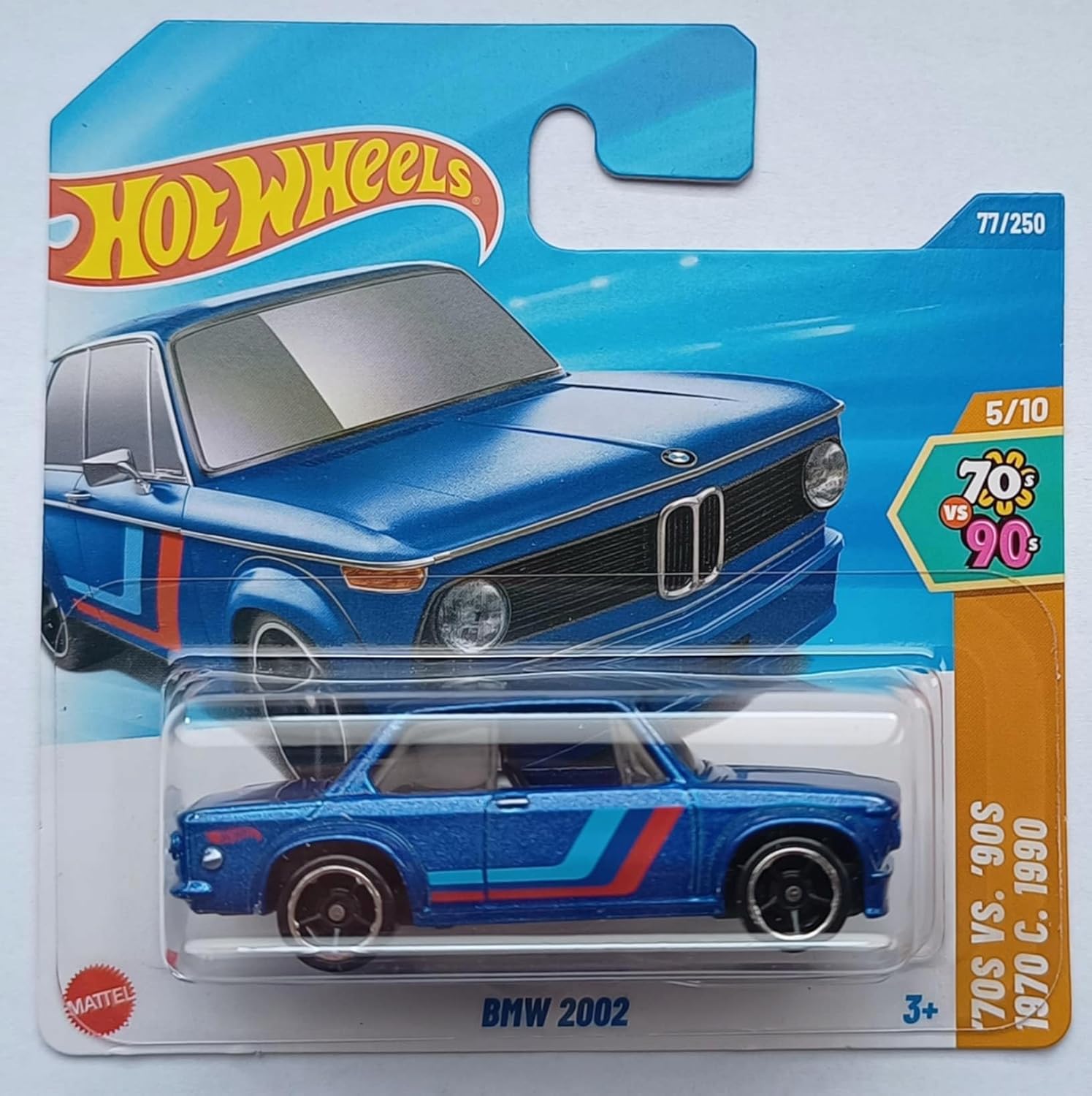 Hot Wheels BMW 2002 Azul (JBB61) - Serie 70 Vs 90 5/10 2025