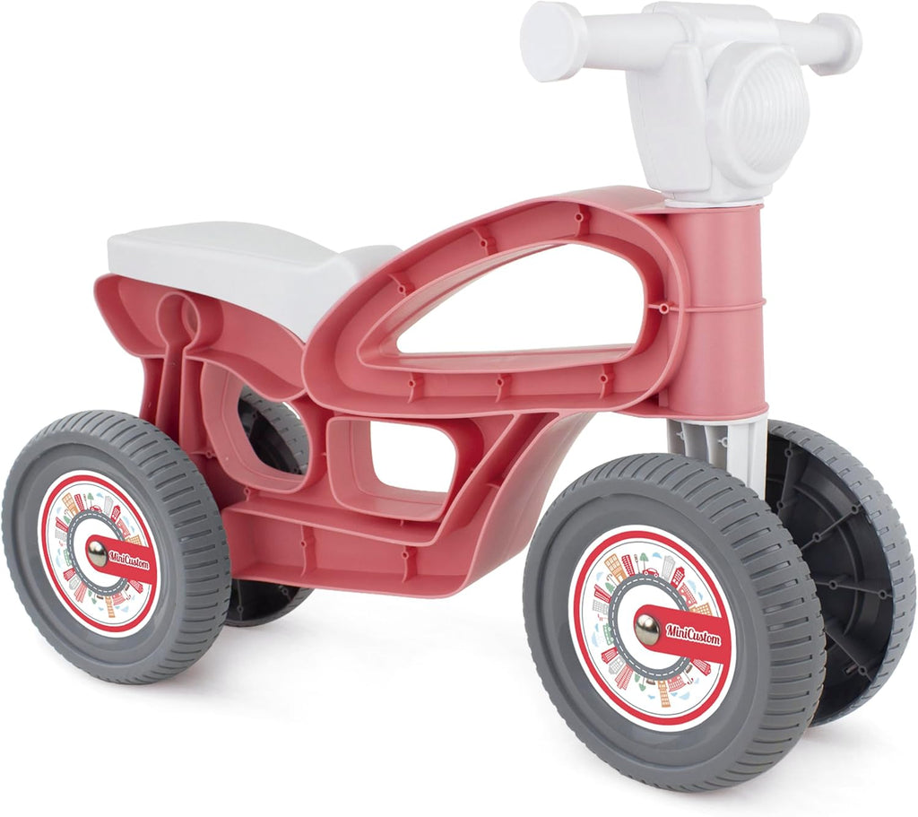 Chicos - Moto Correpasillos Bebe 1 año | Mini Custom Coral