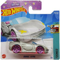 Hot Wheels - Barbie Extra - Tooned 5/5 - HCT35 - Short Card - Silver pink - Mattel 2022