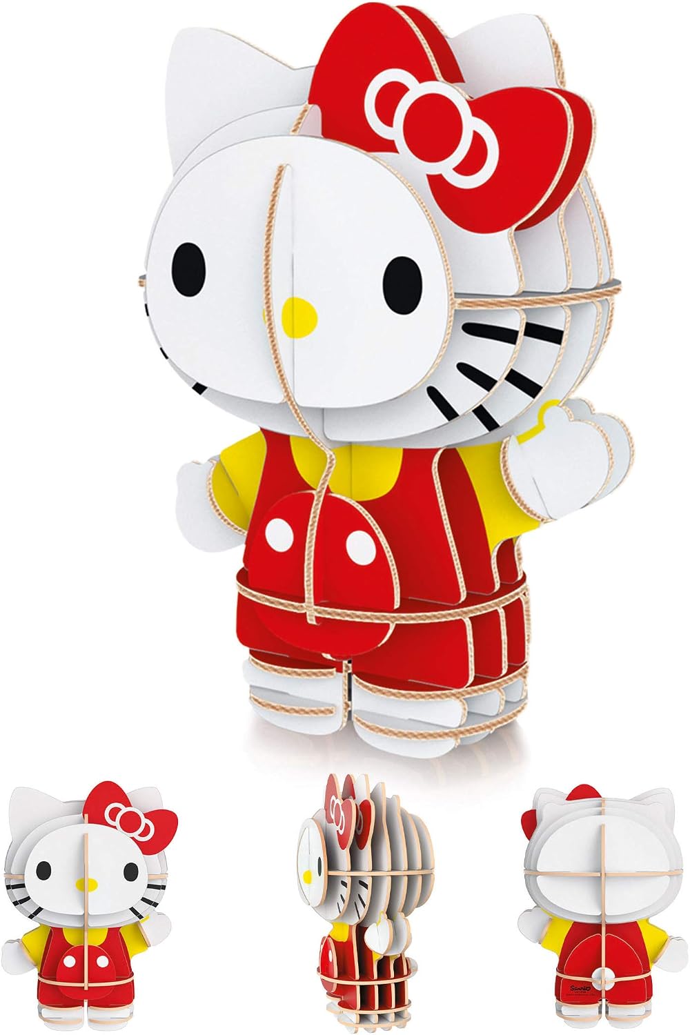 104-Piece Hello Kitty 3D Model Puzzle