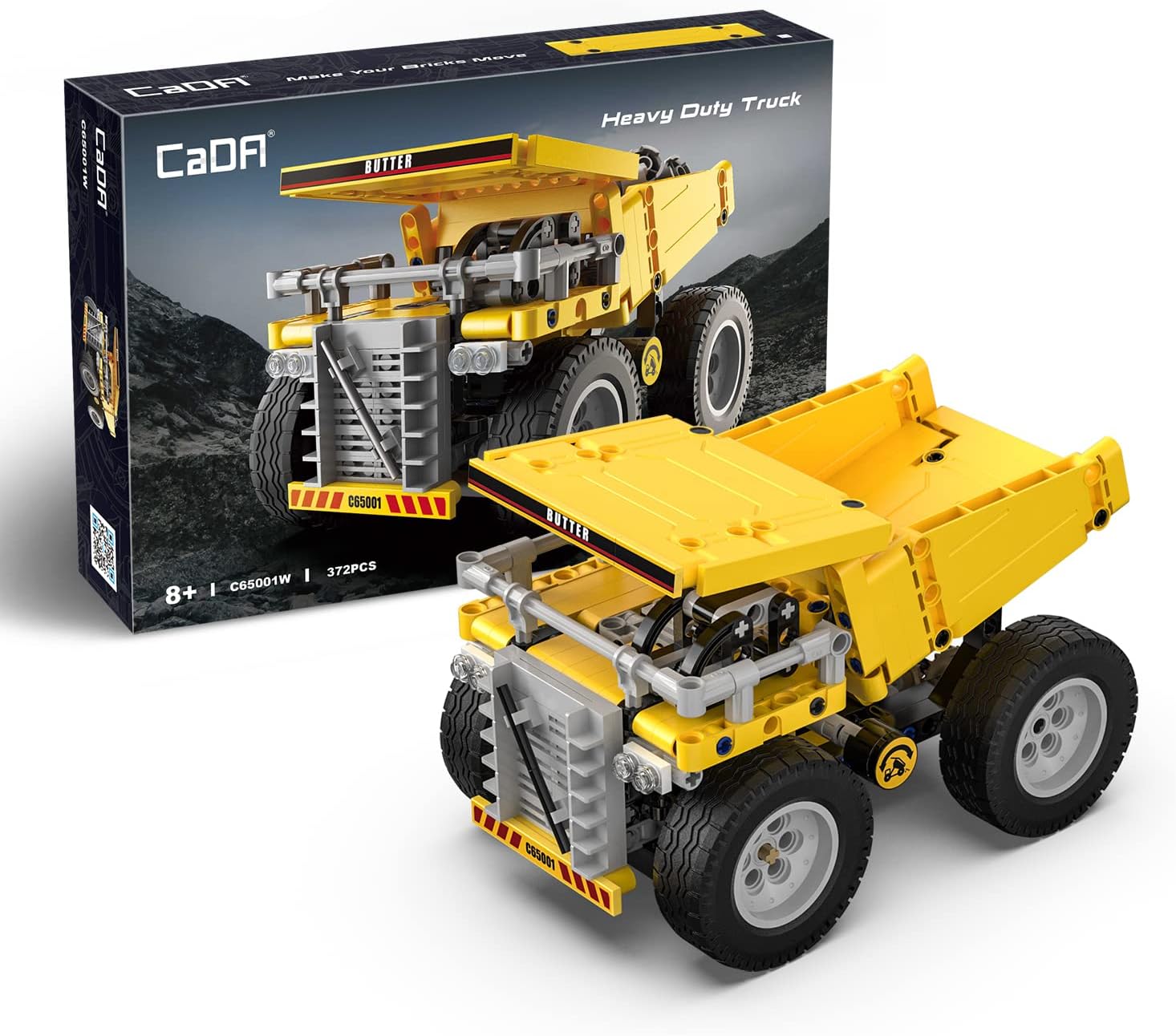 CAMION VOLQUETE CaDA C65001W Heavy Duty Truck 372 PPIEZAS