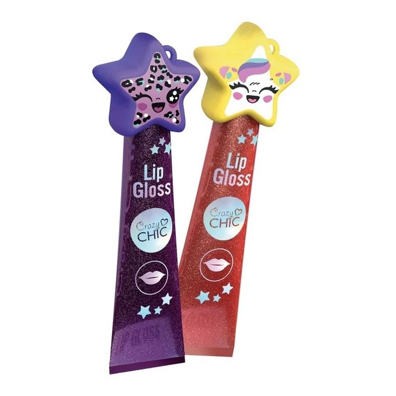 Clementoni Crazy Chic Lip Gloss Modelo Surtido (2 unidadES por artículo comprado)