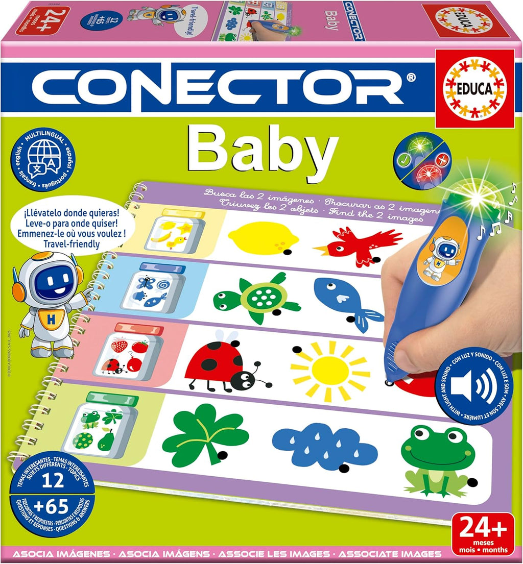 Educa - Conector Baby | Juego Educativo con más de 65 Preguntas y respuestas