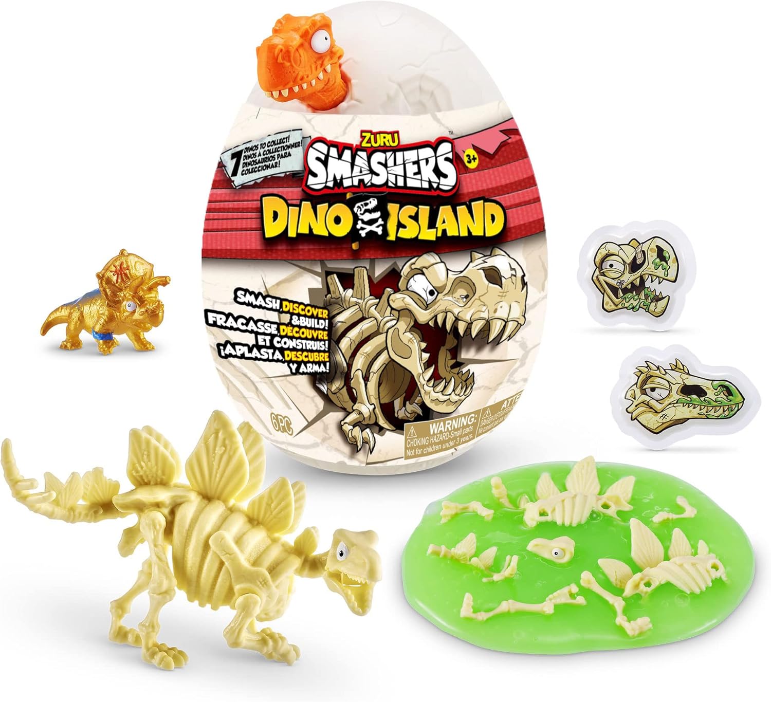 Smashers Dino Island Egg