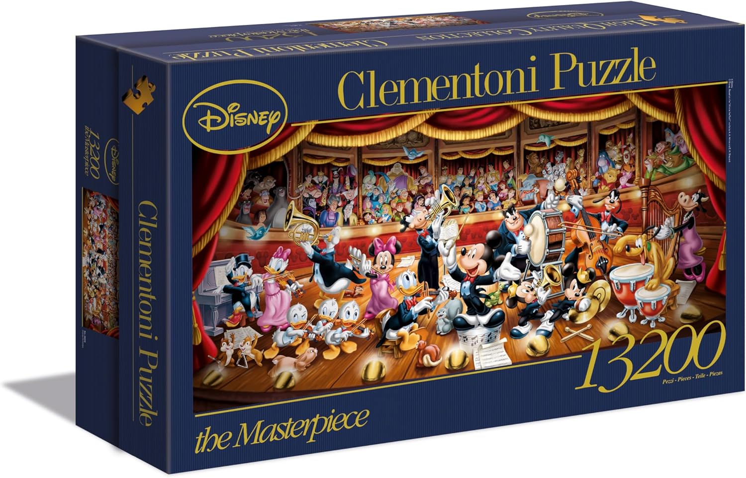 Clementoni - Puzzle 13200 Piezas Orquesta Disney, Puzzle Adulto, Color Surtido (38010)