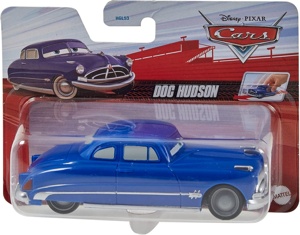 Disney Coches y Pixar Vehículo Juguete Doc Hudson 1:43 Pullback para niños de 3 años o más
