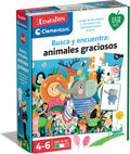 Clementoni - Funny Animals Search and Find