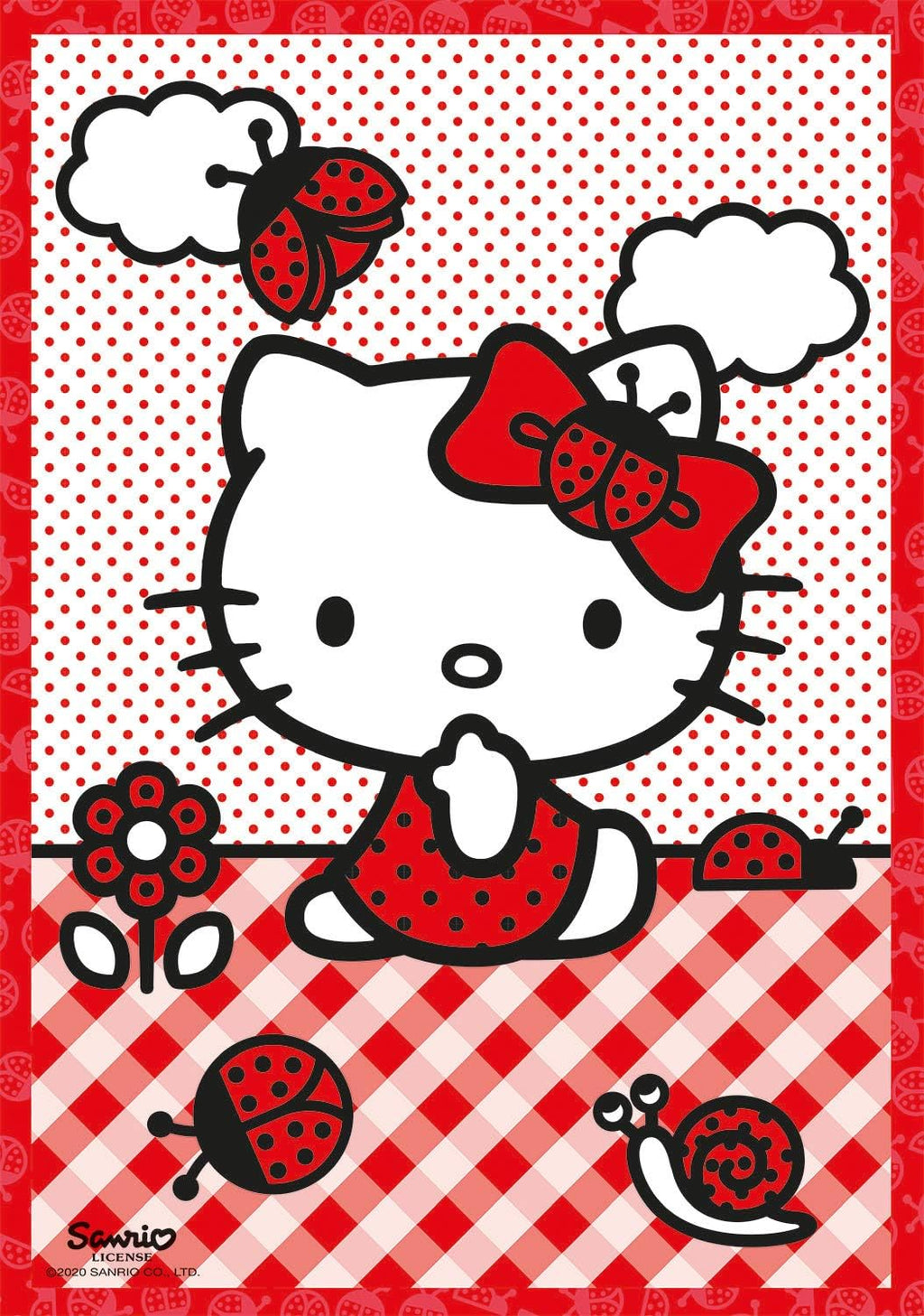 104-Piece Hello Kitty 3D Model Puzzle