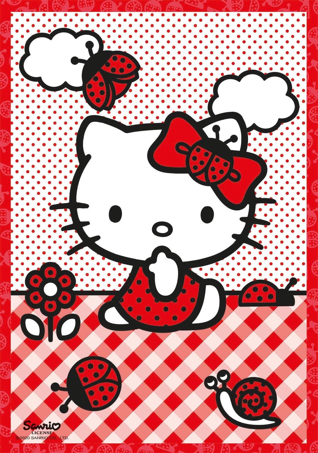 104-Piece Hello Kitty 3D Model Puzzle