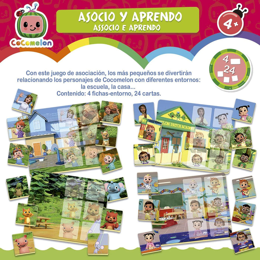 Educa 19135 Cocomelon Asocio y aprendo
