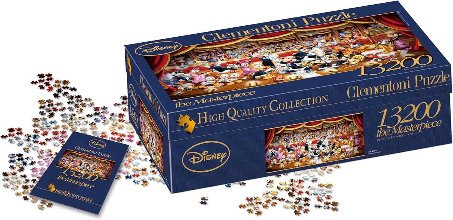 Clementoni - Puzzle 13200 Piezas Orquesta Disney, Puzzle Adulto, Color Surtido (38010)