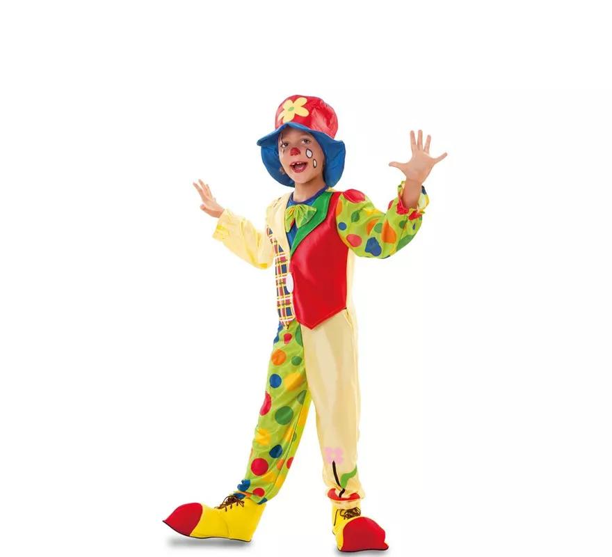 CHILD'S CLOWN COSTUME AGES 7-9