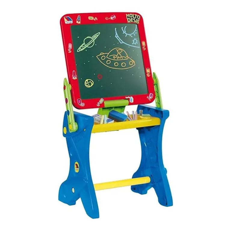 MOLTO Pupitre Infantil con Pizarra 2 en 1
