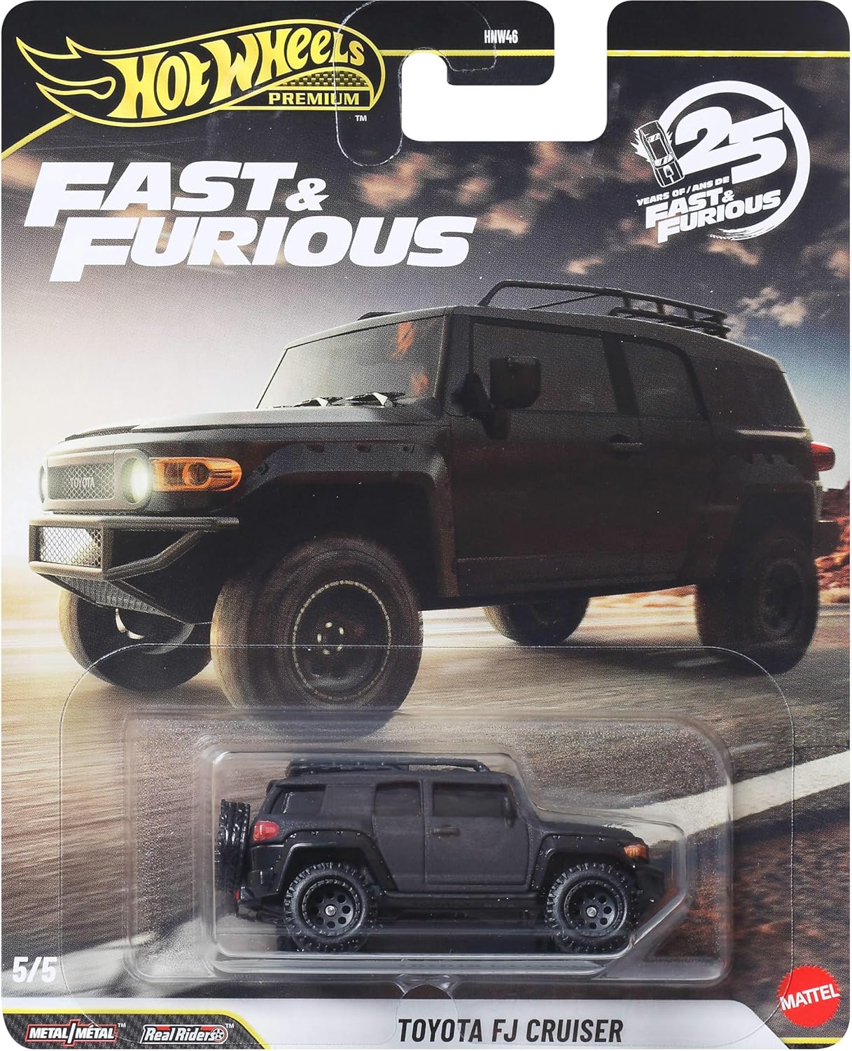Hot Wheels Premium Fast & Furious Toyota FJ Cruiser PREMIUM