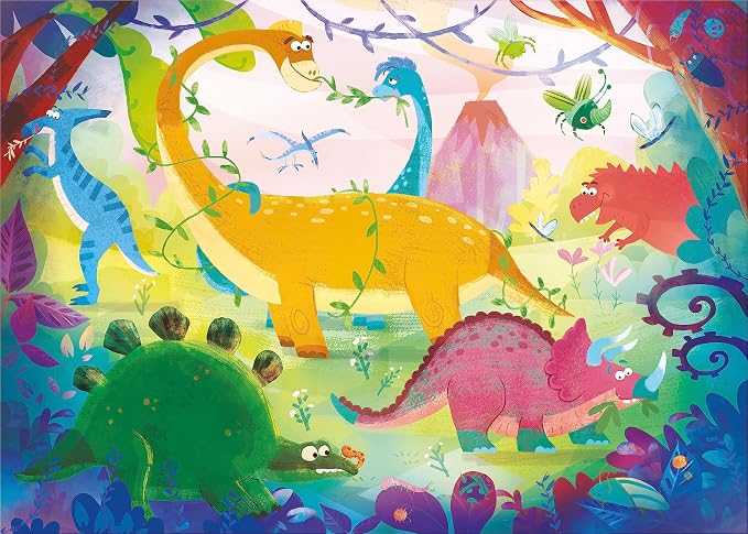 Clementoni 24755-2 Puzzles 20 Piezas Dinosaurios