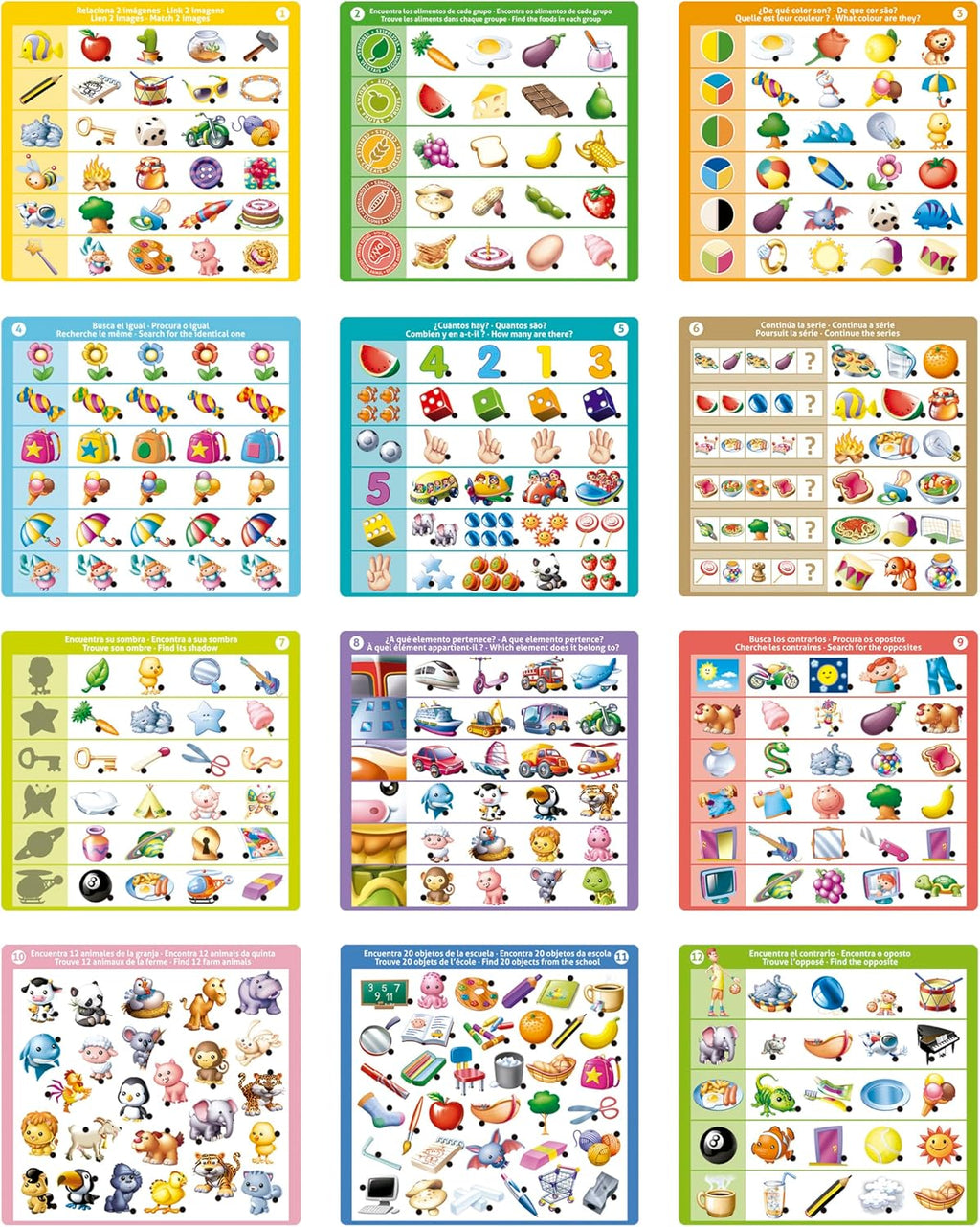 Educa - Conector Quiz | Juego Educativo con más de 90 Preguntas y respuestas. 12 Temas Diferentes en Formato Libro y lápiz con luz y Sonido. Recomendado a Partir de 3 años (20392)