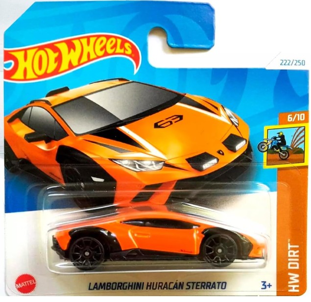 Hot Wheels Lamborghini Huracán Sterrato HW Drift 6/10 (222/250) HRY87 Naranja 2024
