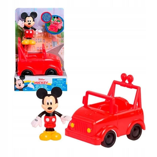 Mickey Mouse Vehículo con Figura