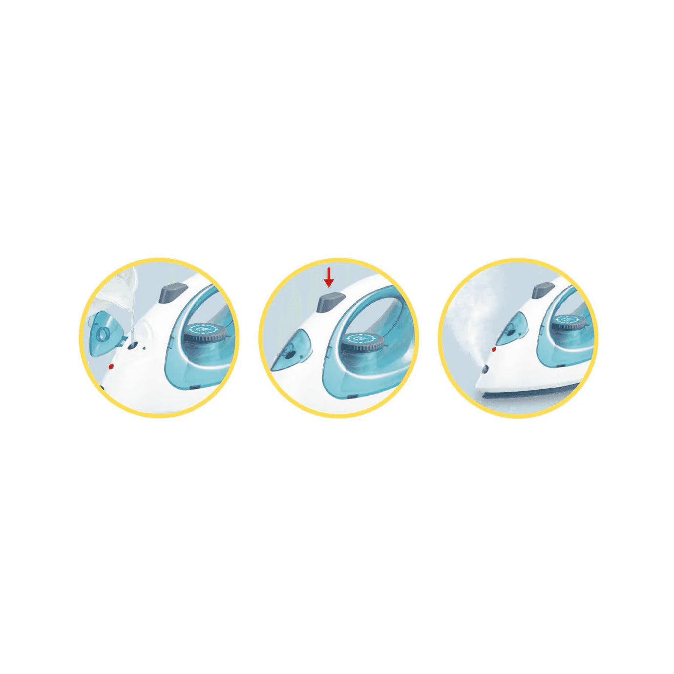 Role Planet Mint Steam Iron