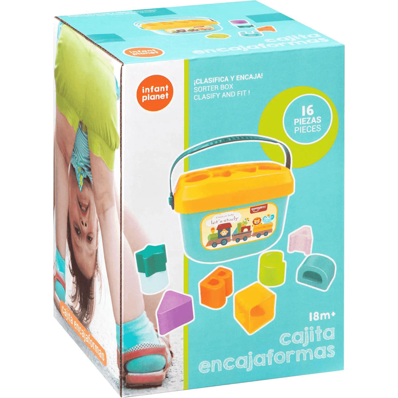 Cajita Encajaformas| Juguete Infantil | Infant Planet