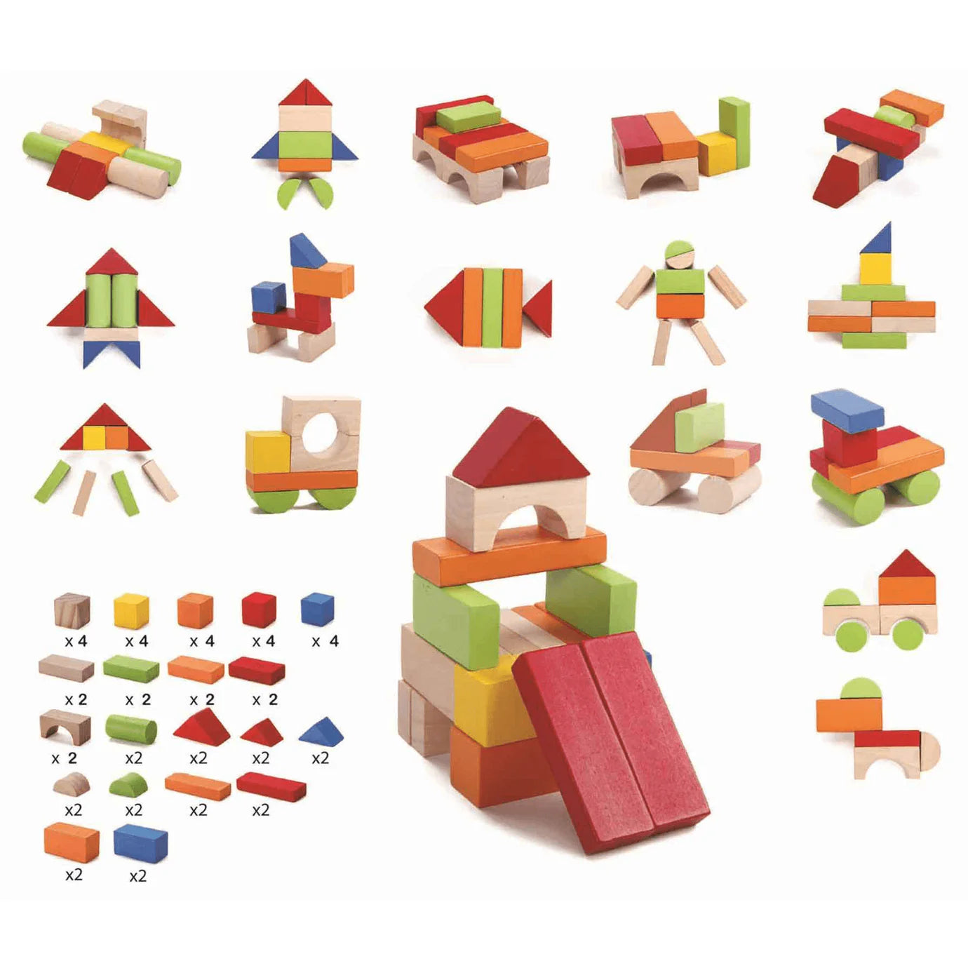 Cube 50 blocks