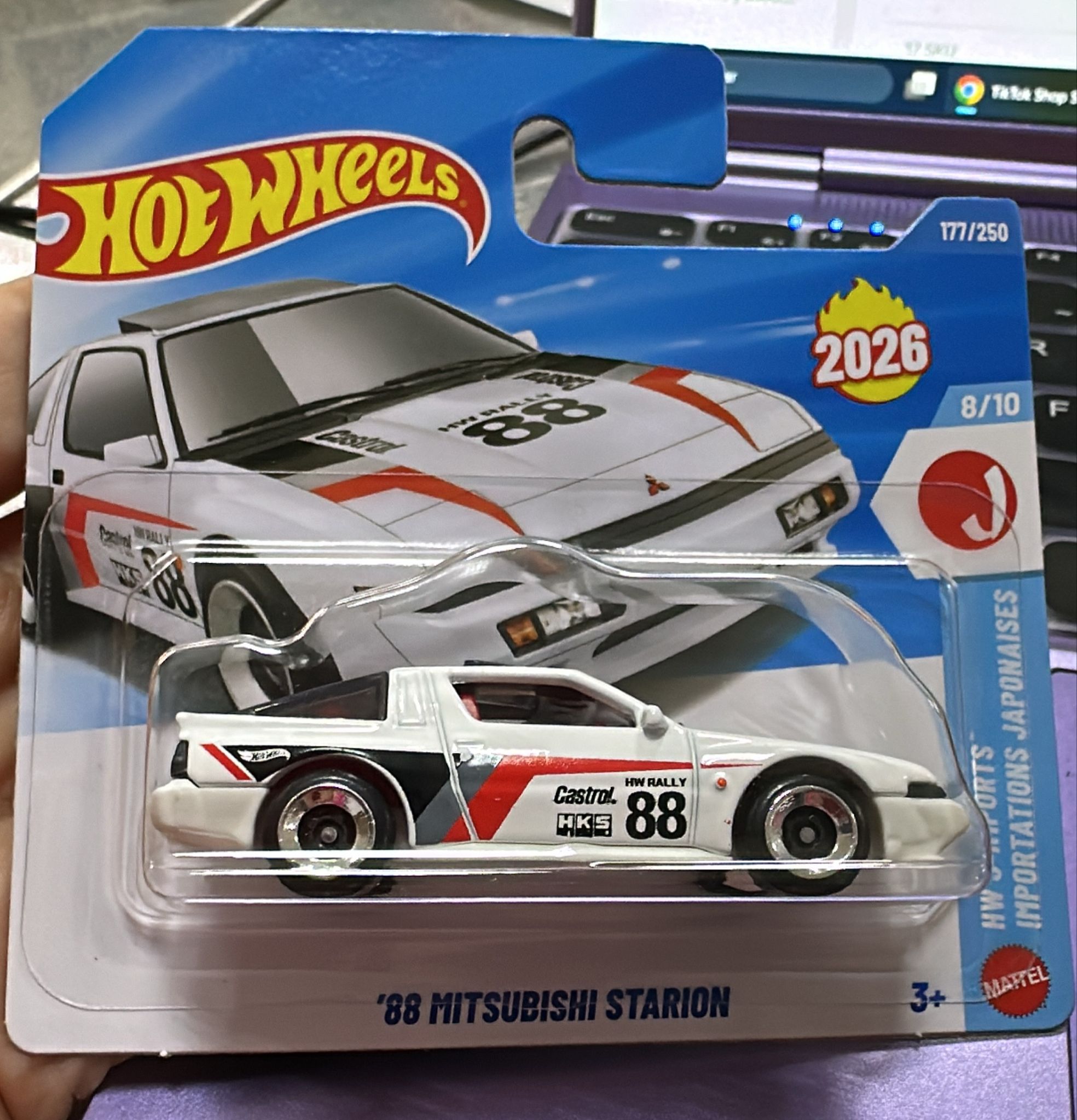Hot Wheels ’88 Mitsubishi Starion JJH58 2026J